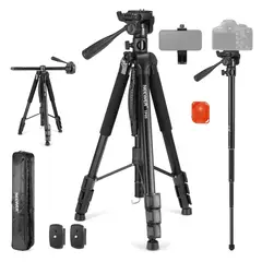 NEEWER - Pro Trípode Monopode P Cámara Sony Canon Nikon Celular C Bolsa Remoto