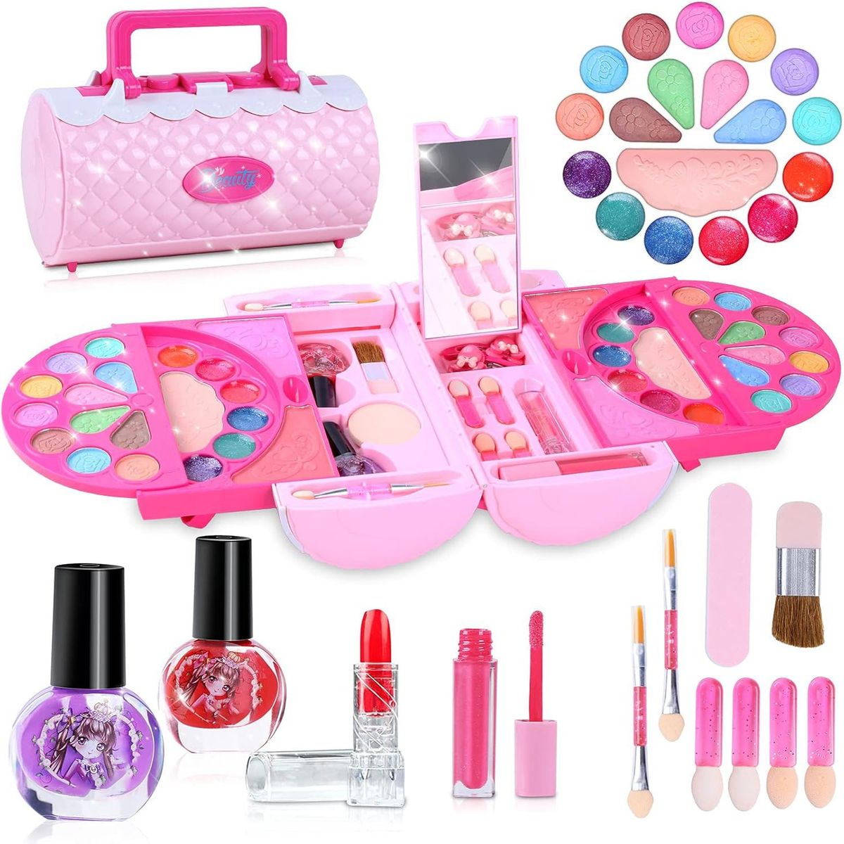 GENERICO - Juguete De Maquillaje Estuche Para Niñas Regalo De Cumpleaño