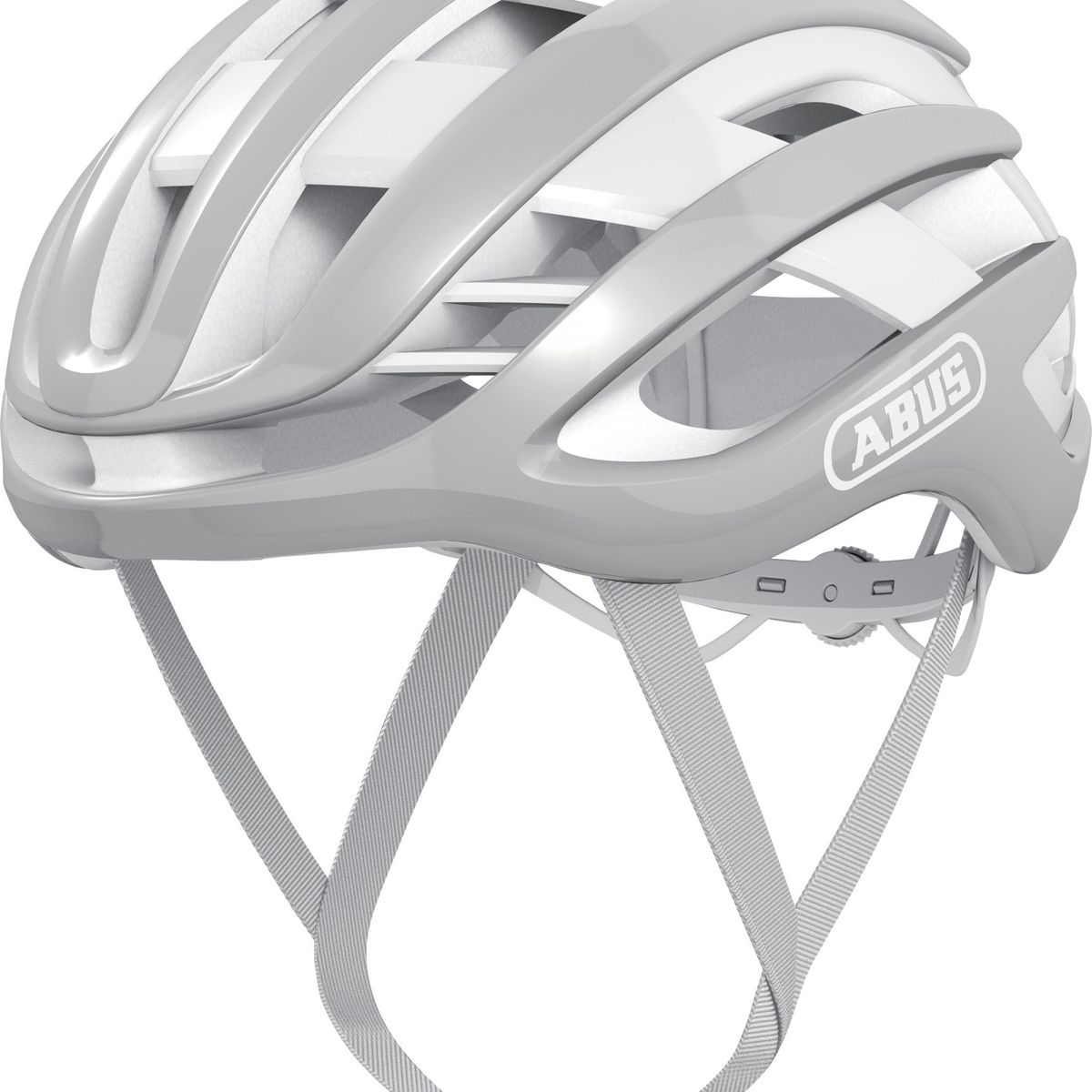 ABUS - Casco Bicicleta AirBreaker Gris Puro Talla L 59-61cm