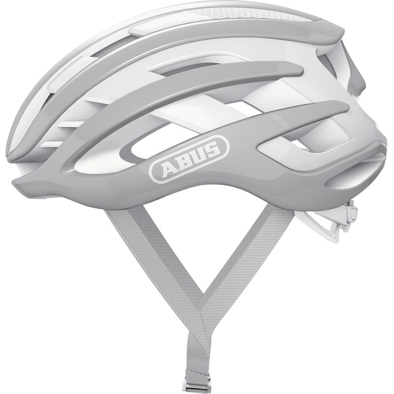 ABUS - Casco Bicicleta AirBreaker Gris Puro Talla M 52-58cm