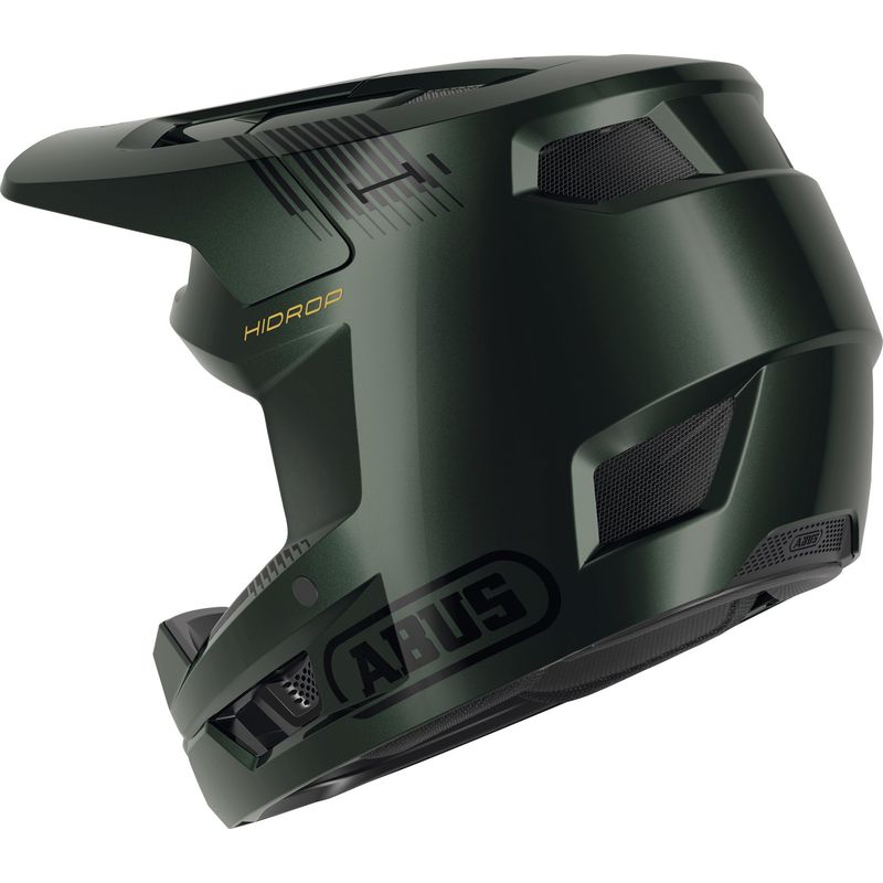 ABUS - Casco Bicicleta Hidrop Verde Musgo Talla L 59-60cm