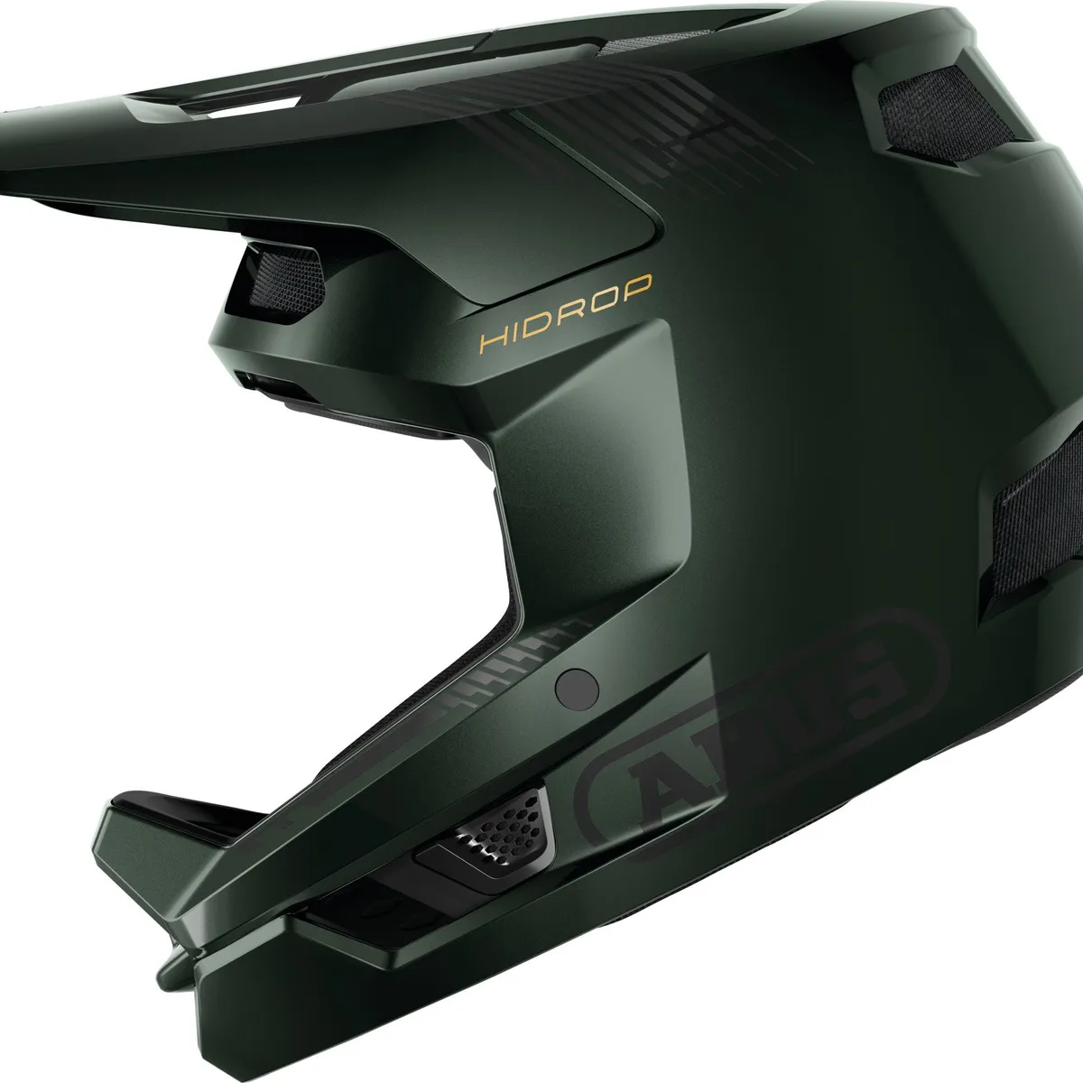 ABUS - Casco Bicicleta Hidrop Verde Musgo Talla S 55-56cm