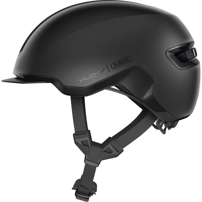 ABUS - Casco Bicicleta Hud-Y Negro Talla L 57-61cm