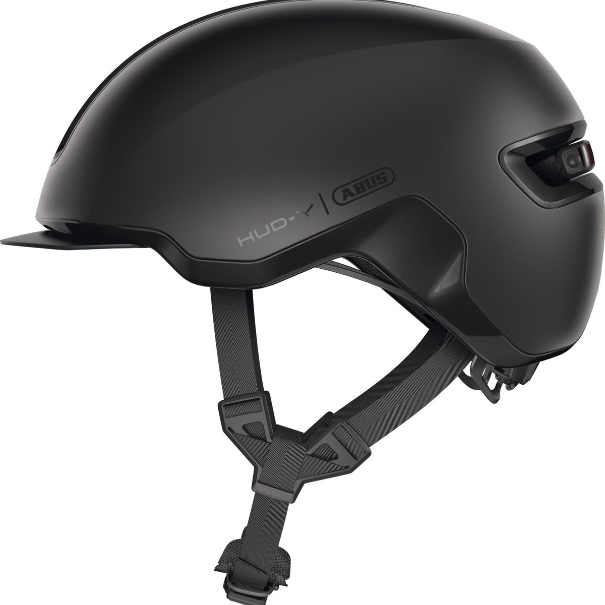 ABUS - Casco Bicicleta Hud-Y Negro Talla M 54-58cm