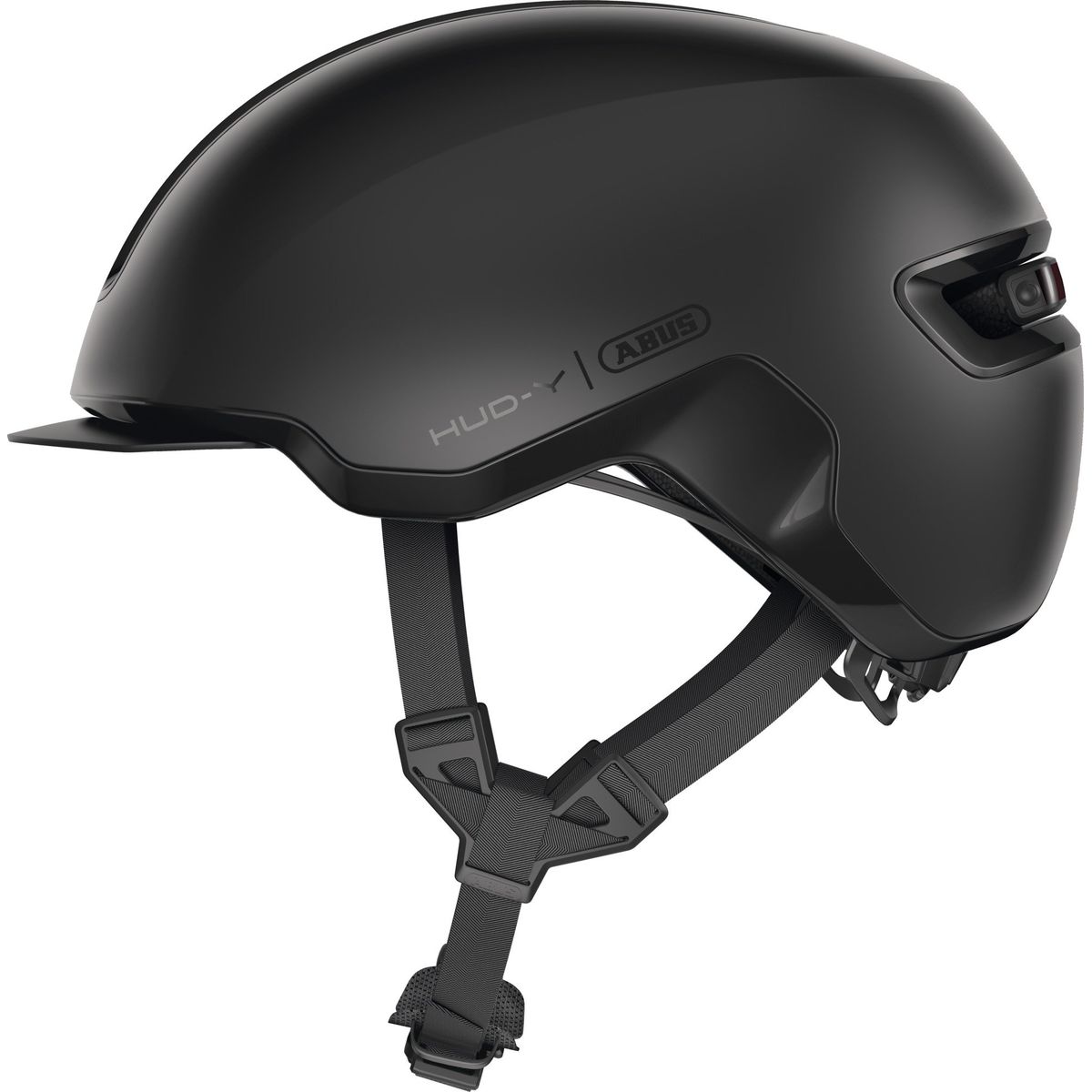 ABUS - Casco Bicicleta Hud-Y Negro Talla M 54-58cm