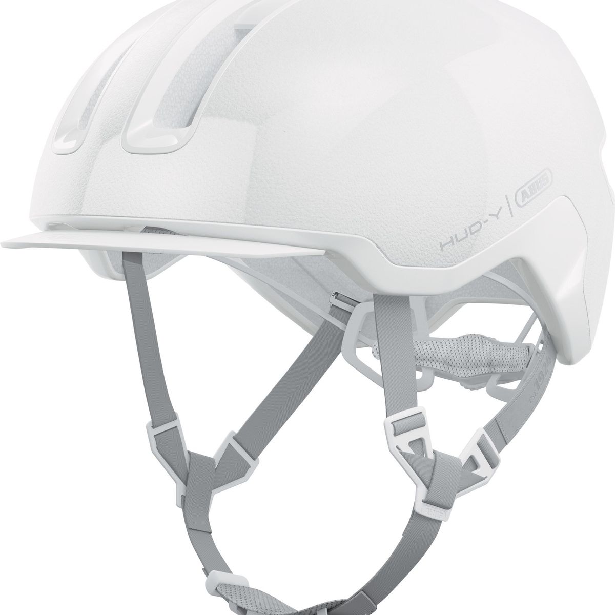 ABUS - Casco Bicicleta Hud-Y Blanco Puristic Talla M 54-58cm