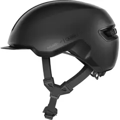 ABUS - Casco Bicicleta Hud-Y Negro Talla S 51-55cm