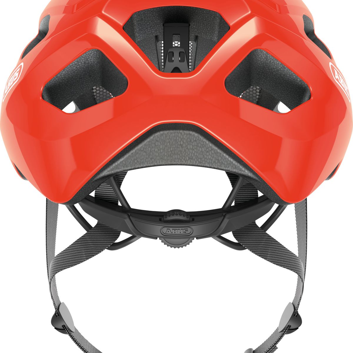 ABUS - Casco Bicicleta Macator Naranja Camaron Talla L 58-62cm
