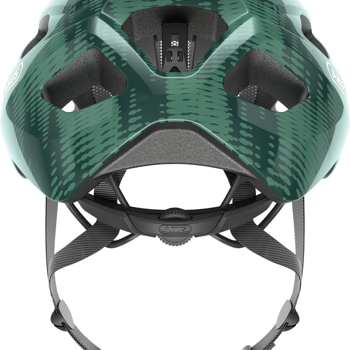 ABUS - Casco Bicicleta Macator Verde Opal Talla L 58-62cm