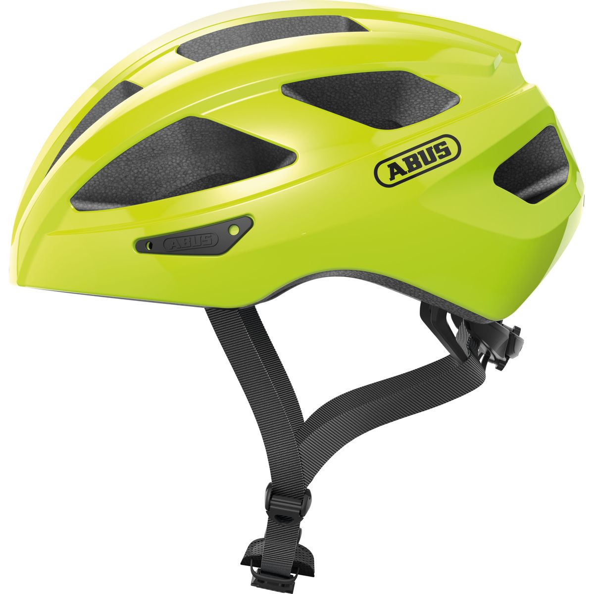 ABUS - Casco Bicicleta Macator Amarillo Signal Talla M 52-58cm