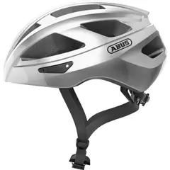 ABUS - Casco Bicicleta Macator Plata Brillante Talla M 52-58cm
