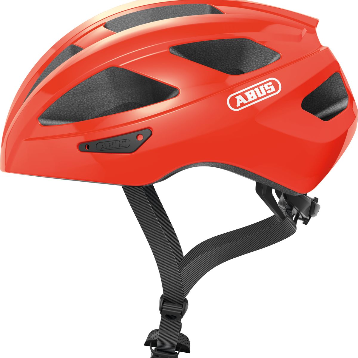 ABUS - Casco Bicicleta Macator Naranja Camaron Talla S 51-55cm