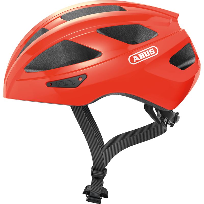 ABUS - Casco Bicicleta Macator Naranja Camaron Talla S 51-55cm