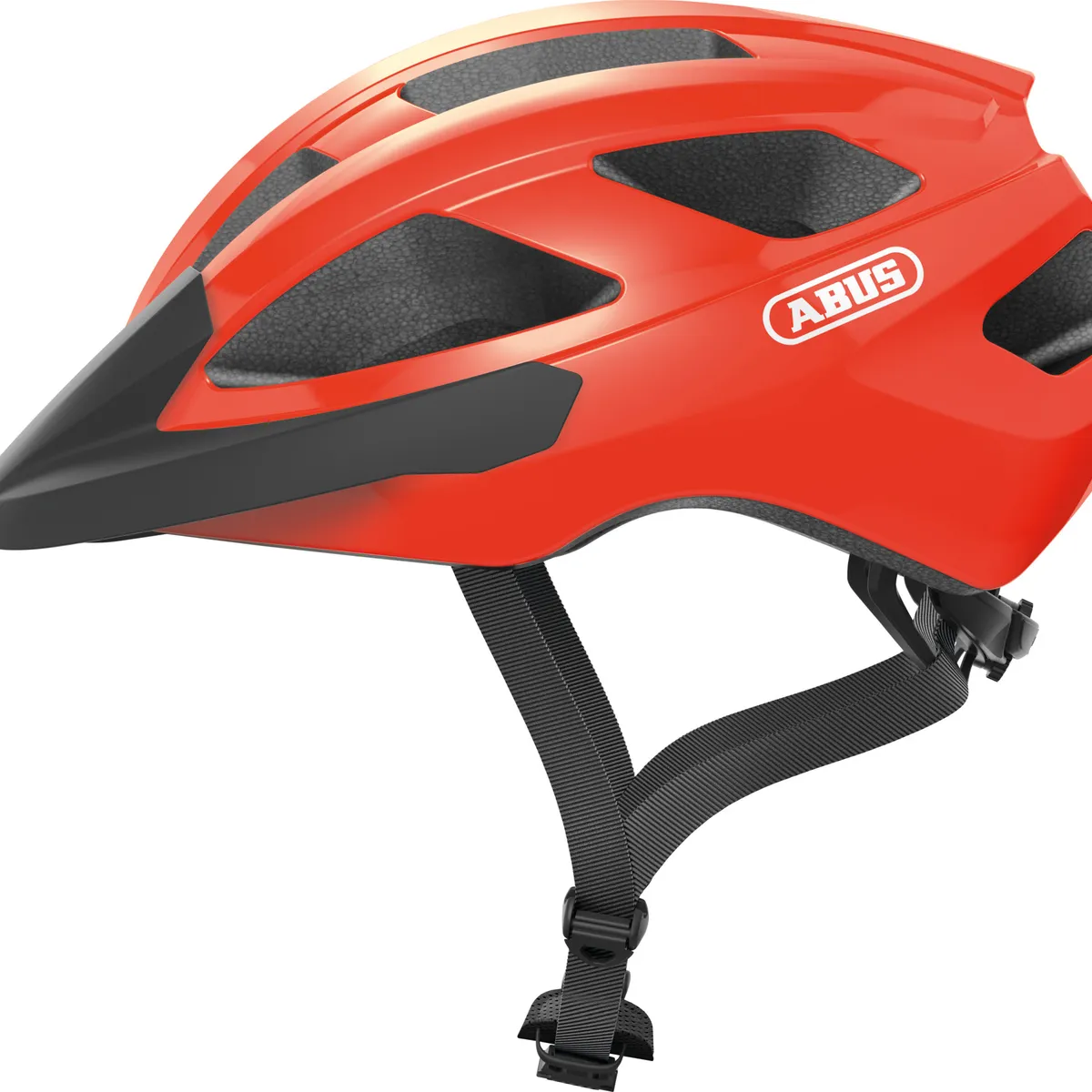 ABUS - Casco Bicicleta Macator Naranja Camaron Talla S 51-55cm