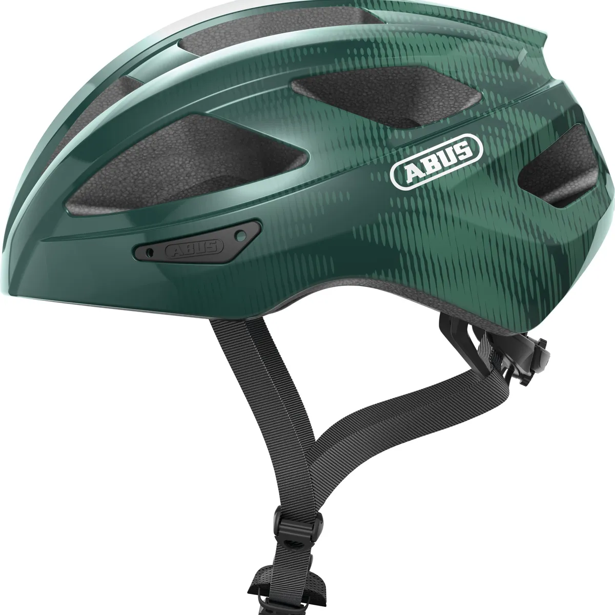 ABUS - Casco Bicicleta Macator Verde Opal Talla S 51-55cm