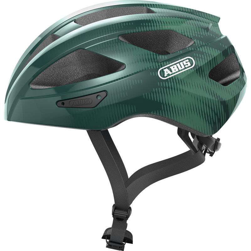 ABUS - Casco Bicicleta Macator Verde Opal Talla S 51-55cm