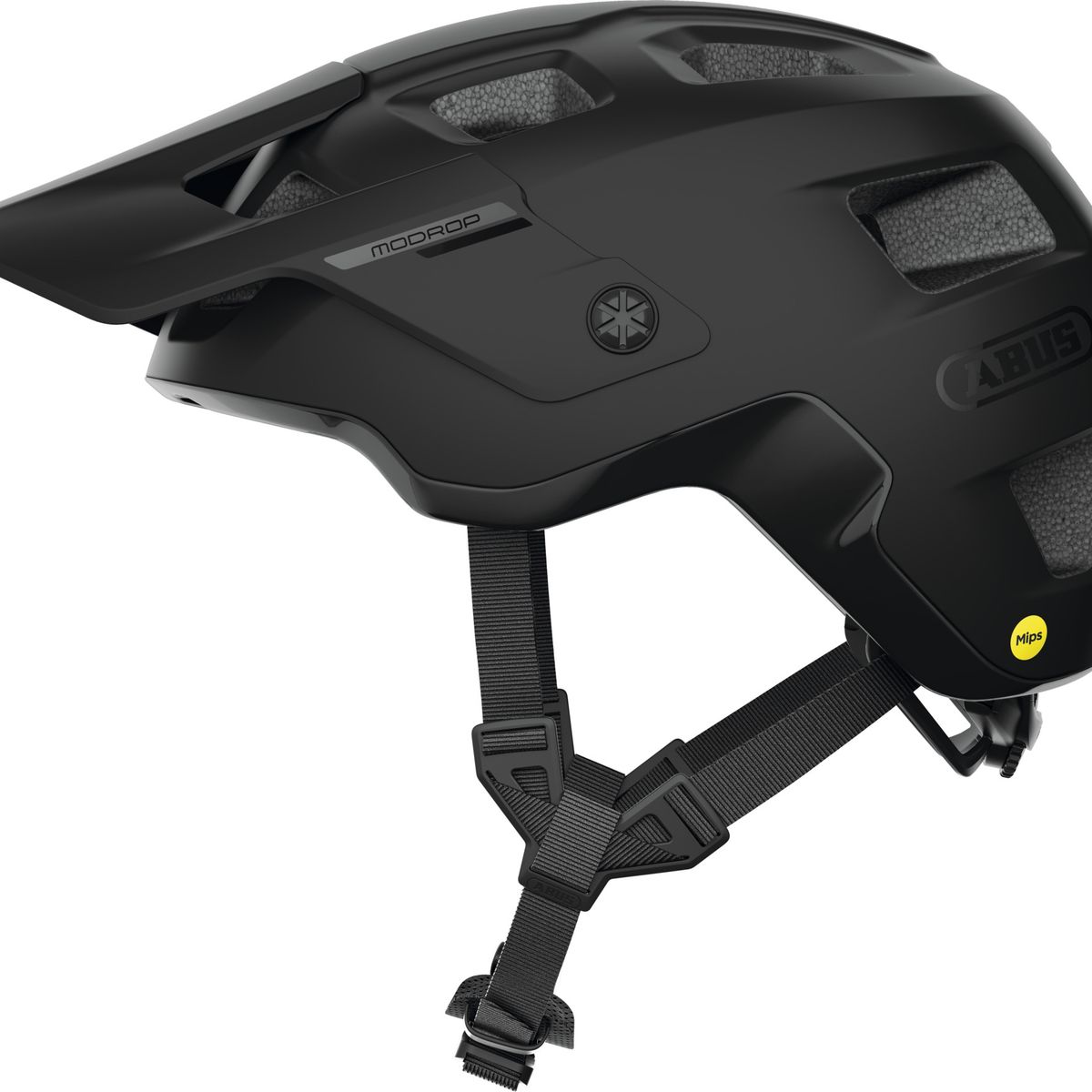 ABUS - Casco Bicicleta Modrop Mips Negro Terciopelo Talla M 54-58cm