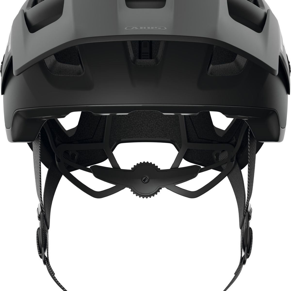 ABUS - Casco Bicicleta Modrop Negro Terciopelo Talla M 54-58cm
