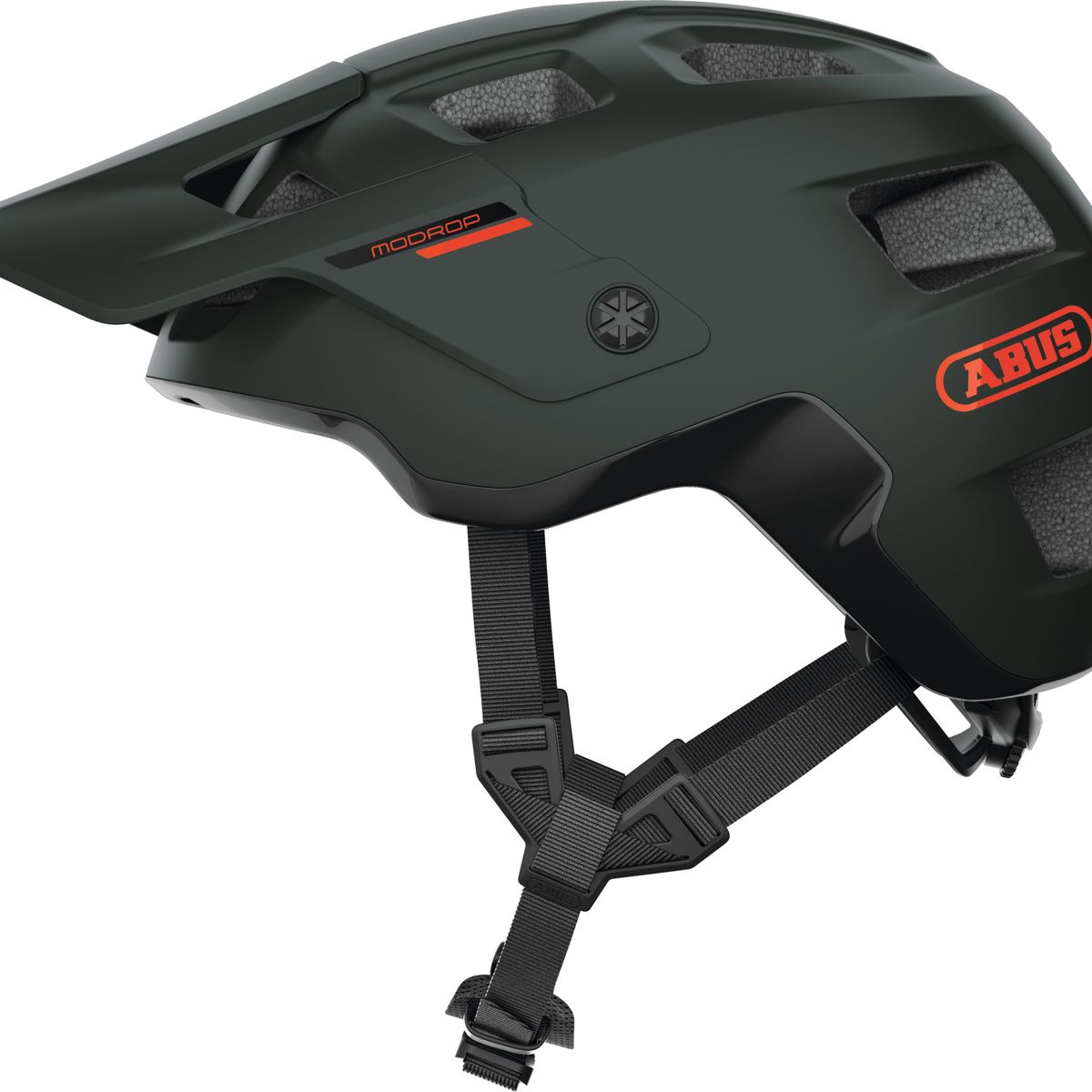 ABUS - Casco Bicicleta Modrop Verde Pino Talla M 54-58cm