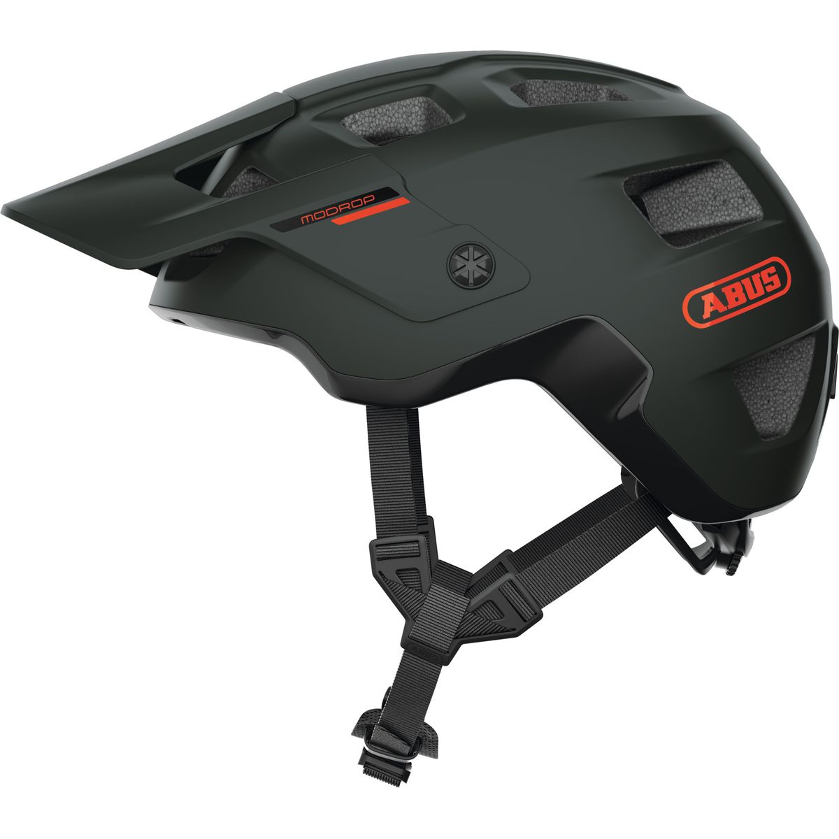 ABUS - Casco Bicicleta Modrop Verde Pino Talla M 54-58cm