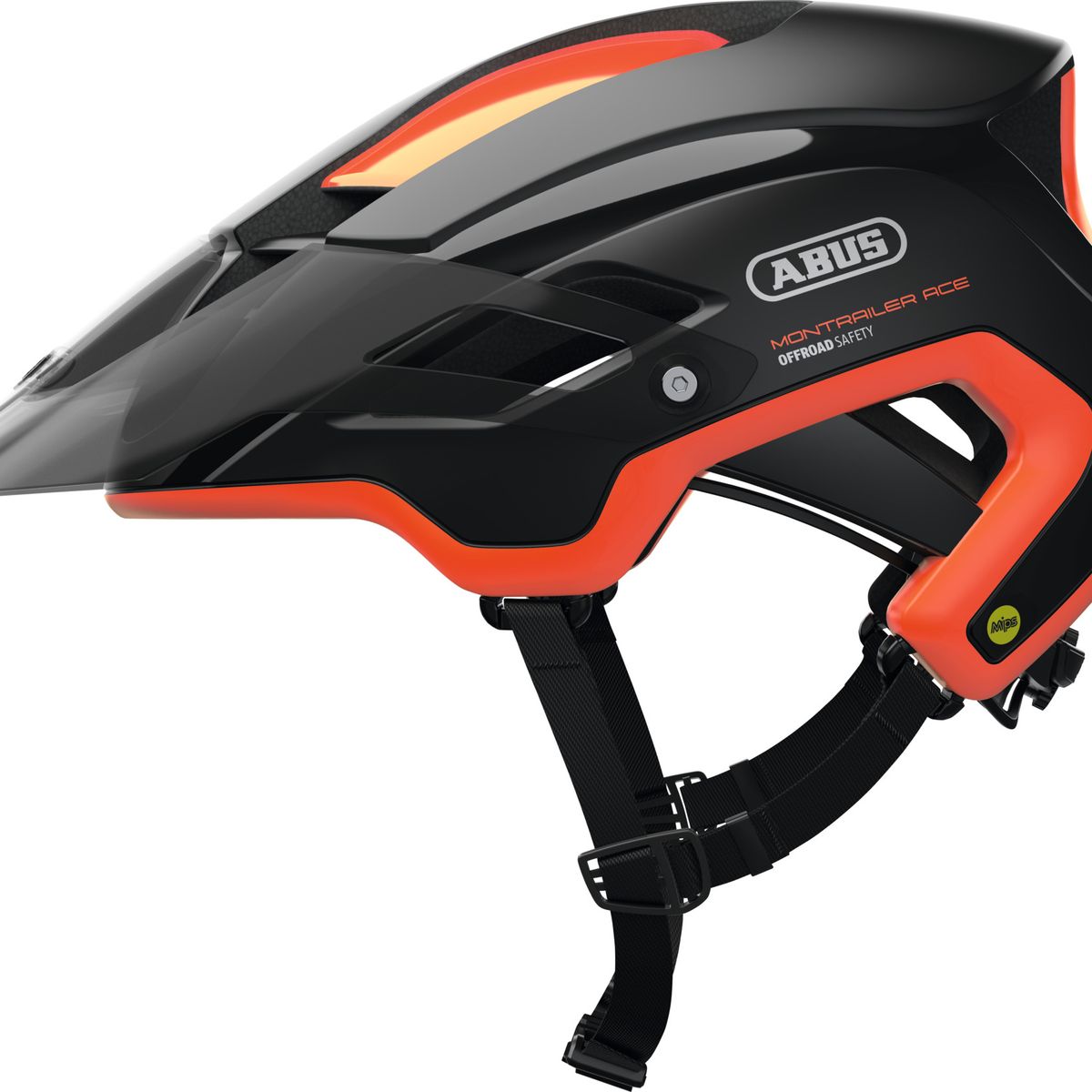 ABUS - Casco Bicicleta Montrailer Ace Mips Naranja Talla L 58-61cm