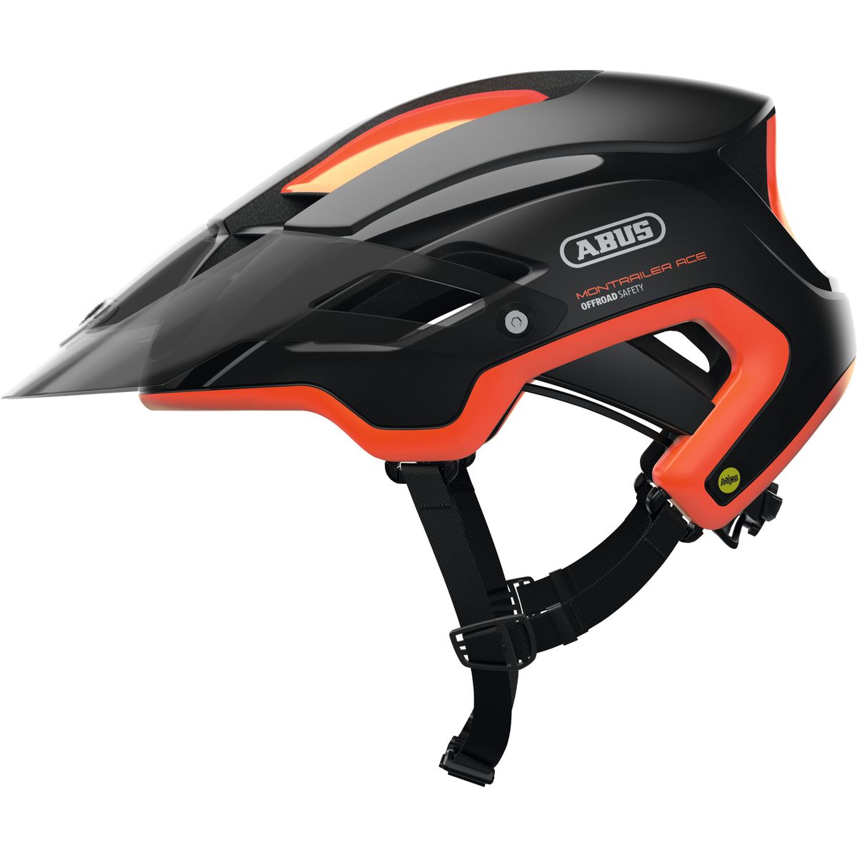 ABUS - Casco Bicicleta Montrailer Ace Mips Naranja Talla L 58-61cm