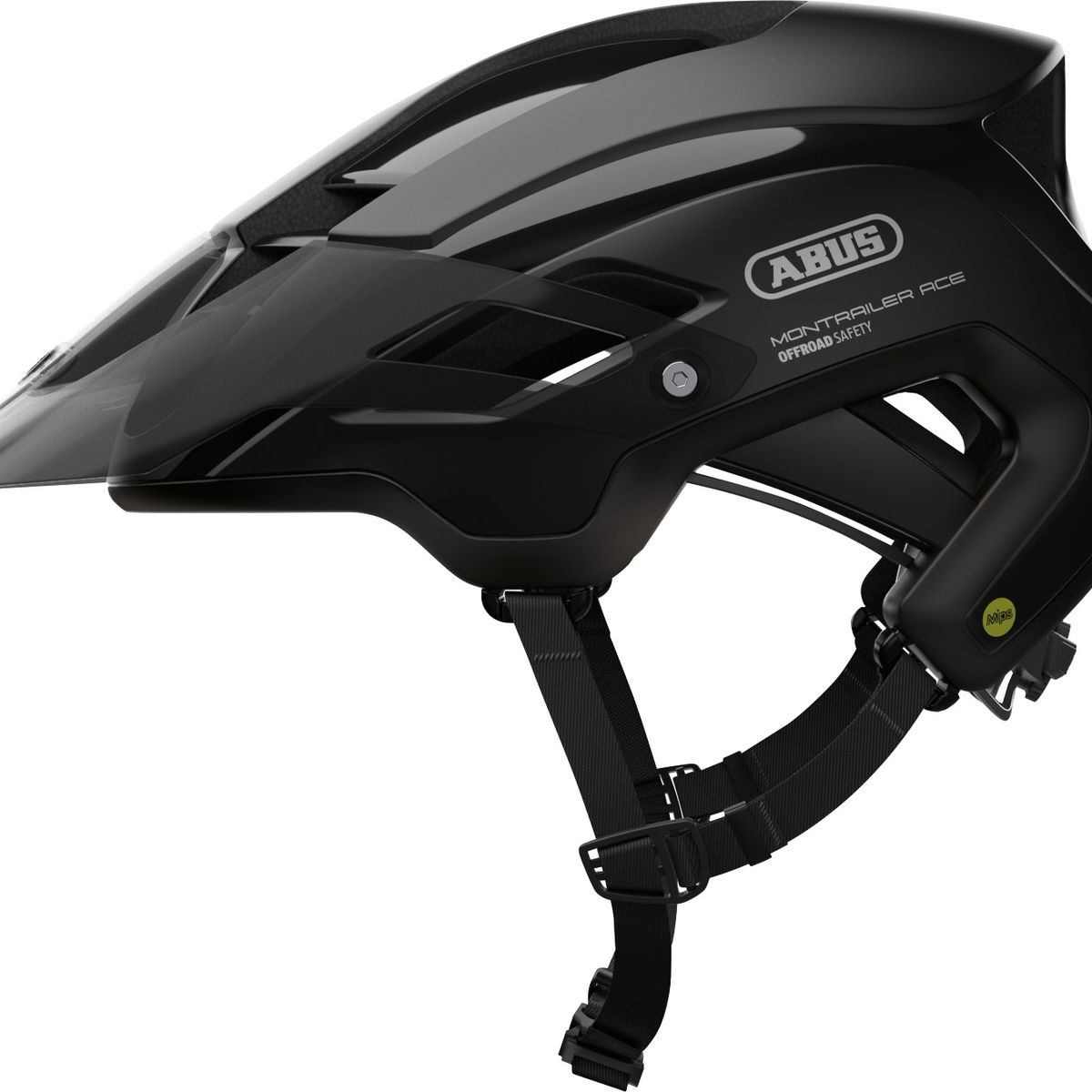 ABUS - Casco Bicicleta Montrailer Ace Mips Negro Talla L 58-61cm