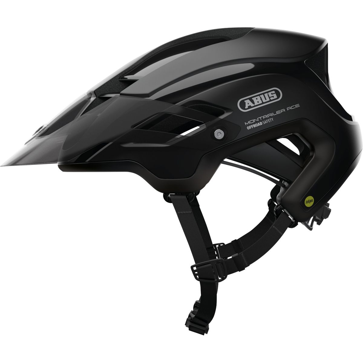 ABUS - Casco Bicicleta Montrailer Ace Mips Negro Talla L 58-61cm