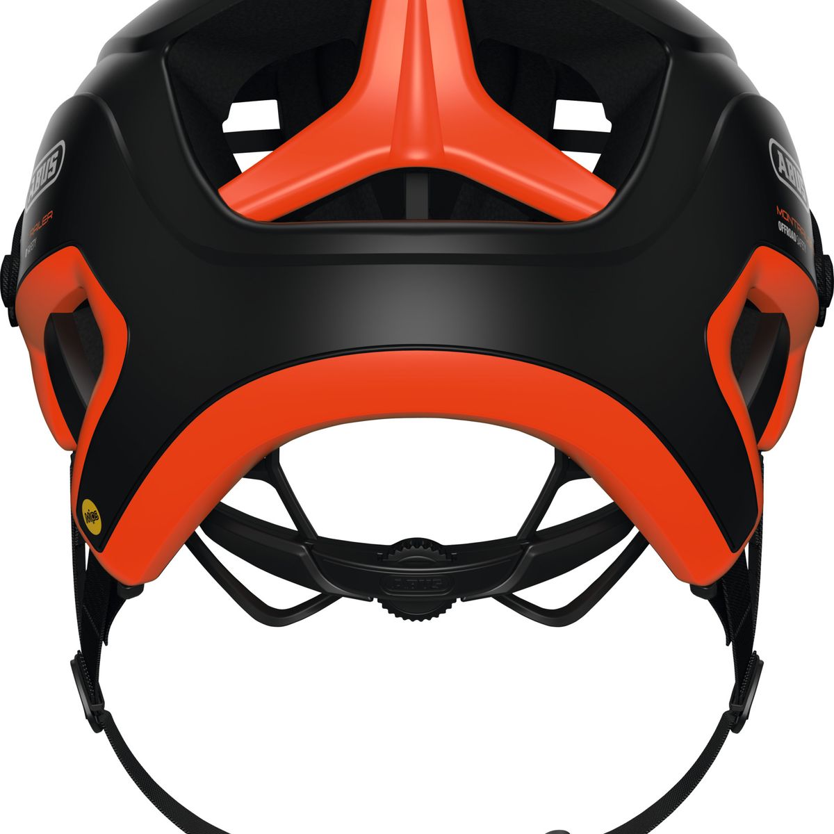 ABUS - Casco Bicicleta Montrailer Mips Naranja Talla L 58-61cm