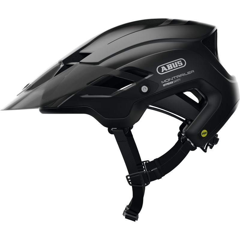 ABUS - Casco Bicicleta Montrailer Mips Negro Talla L 58-61cm