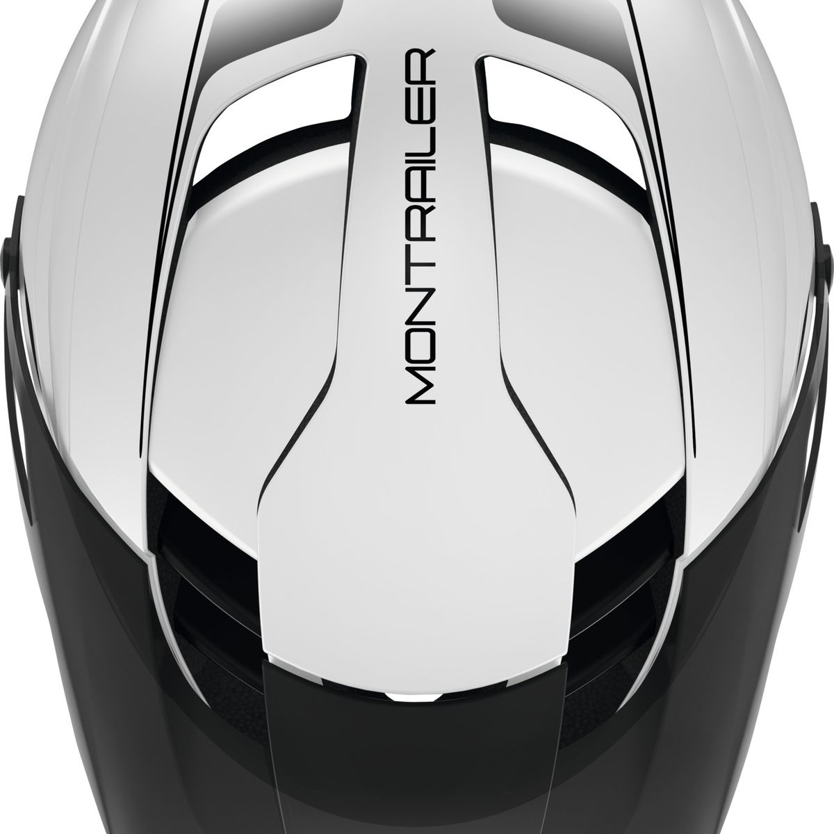 ABUS - Casco Bicicleta Montrailer Blanco Polar Talla L 58-61cm