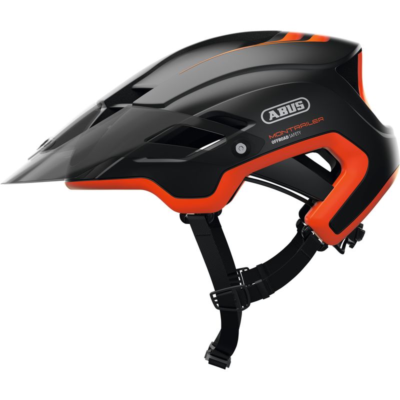 ABUS - Casco Bicicleta Montrailer Naranja Talla L 58-61cm