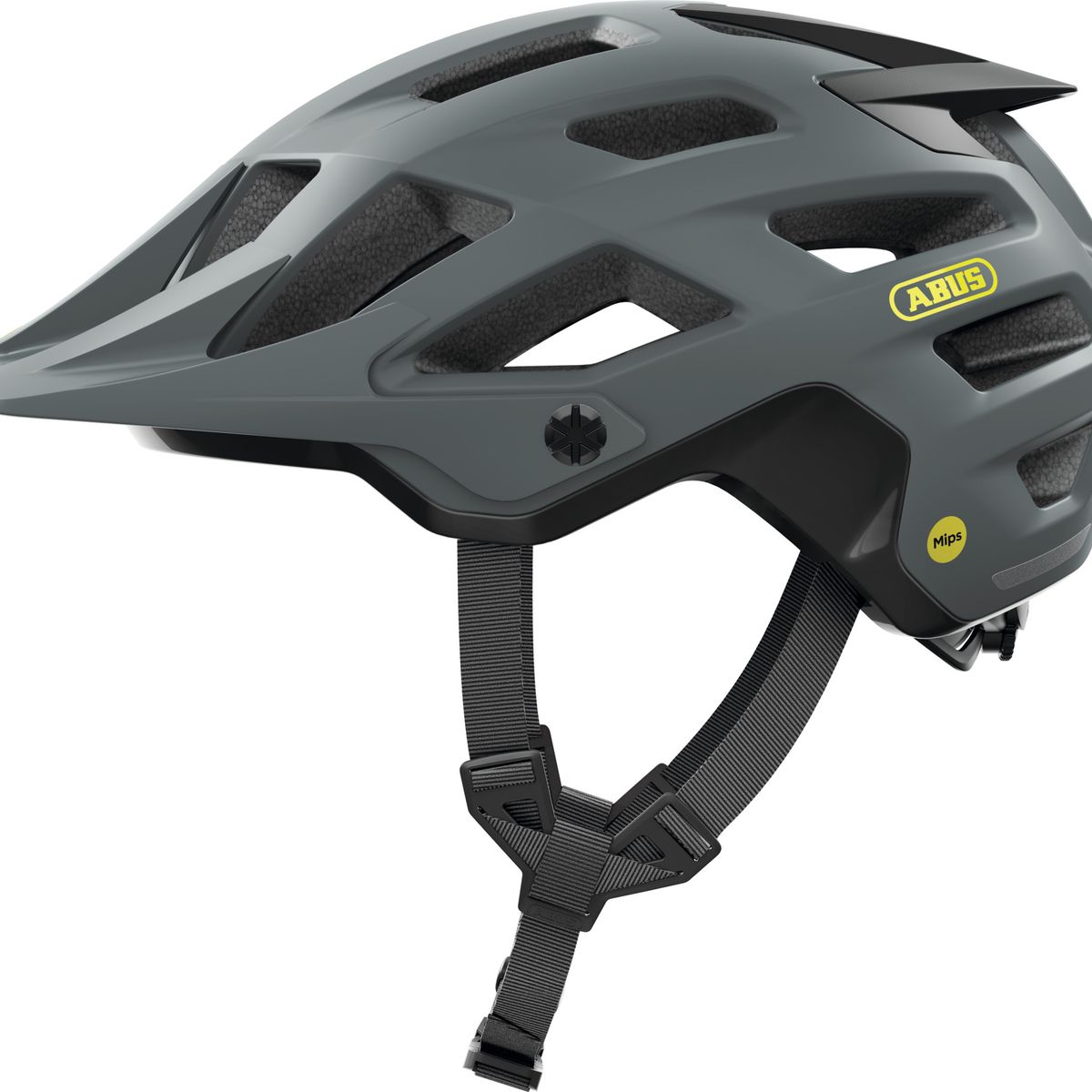 ABUS - Casco Bicicleta Moventor 2.0 Mips Gris Talla L 57-61cm