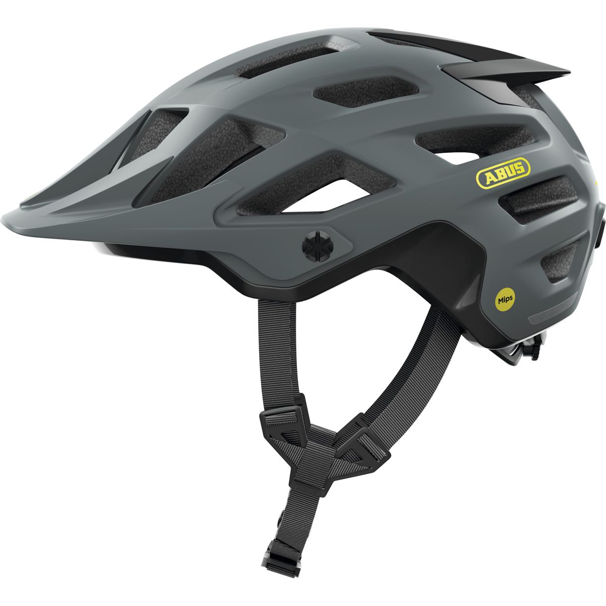 ABUS - Casco Bicicleta Moventor 2.0 Mips Gris Talla L 57-61cm