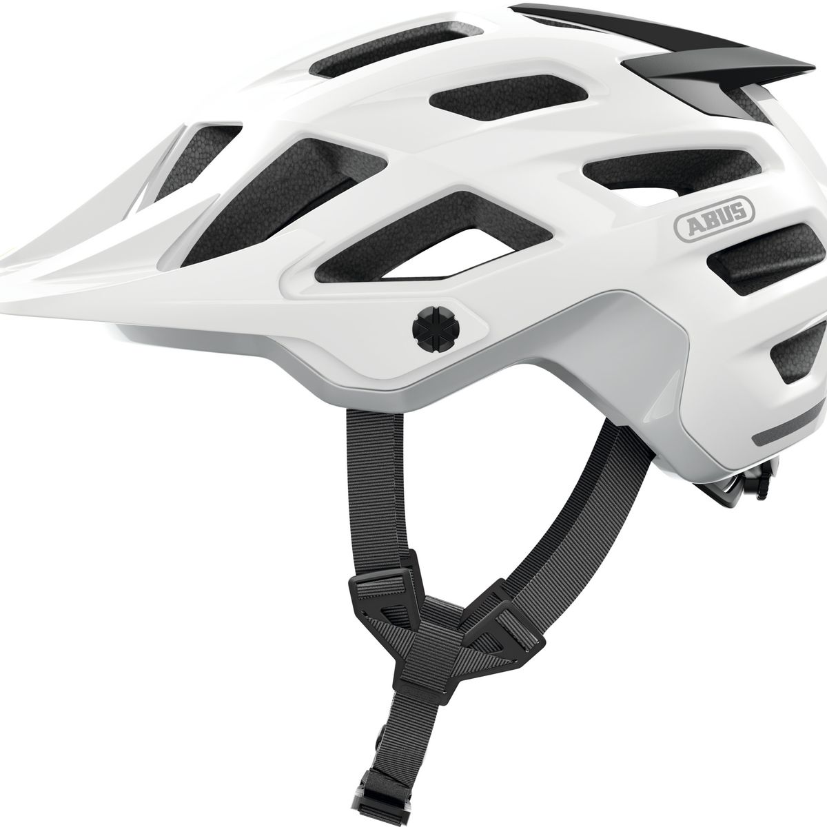 ABUS - Casco Bicicleta Moventor 2.0 Blanco Brillant Talla L 57-61cm