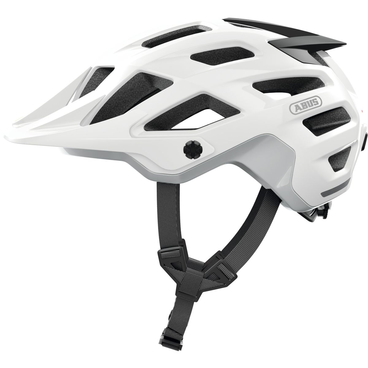 ABUS - Casco Bicicleta Moventor 2.0 Blanco Brillant Talla L 57-61cm