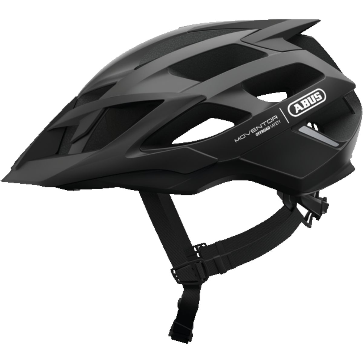 ABUS - Casco Bicicleta Moventor Negro Terciopelo Talla L 57-61cm