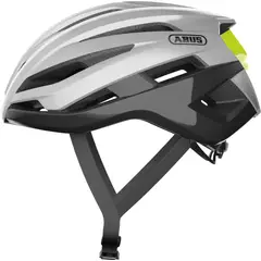 ABUS - Casco Bicicleta Stormchaser Plata Brillante Talla S 51-55cm
