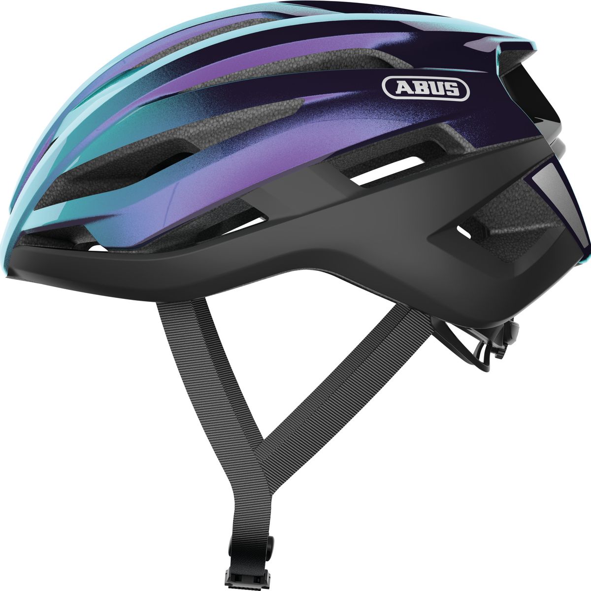 ABUS - Casco Bicicleta Stormchaser Purpura Flip Talla S 51-55cm