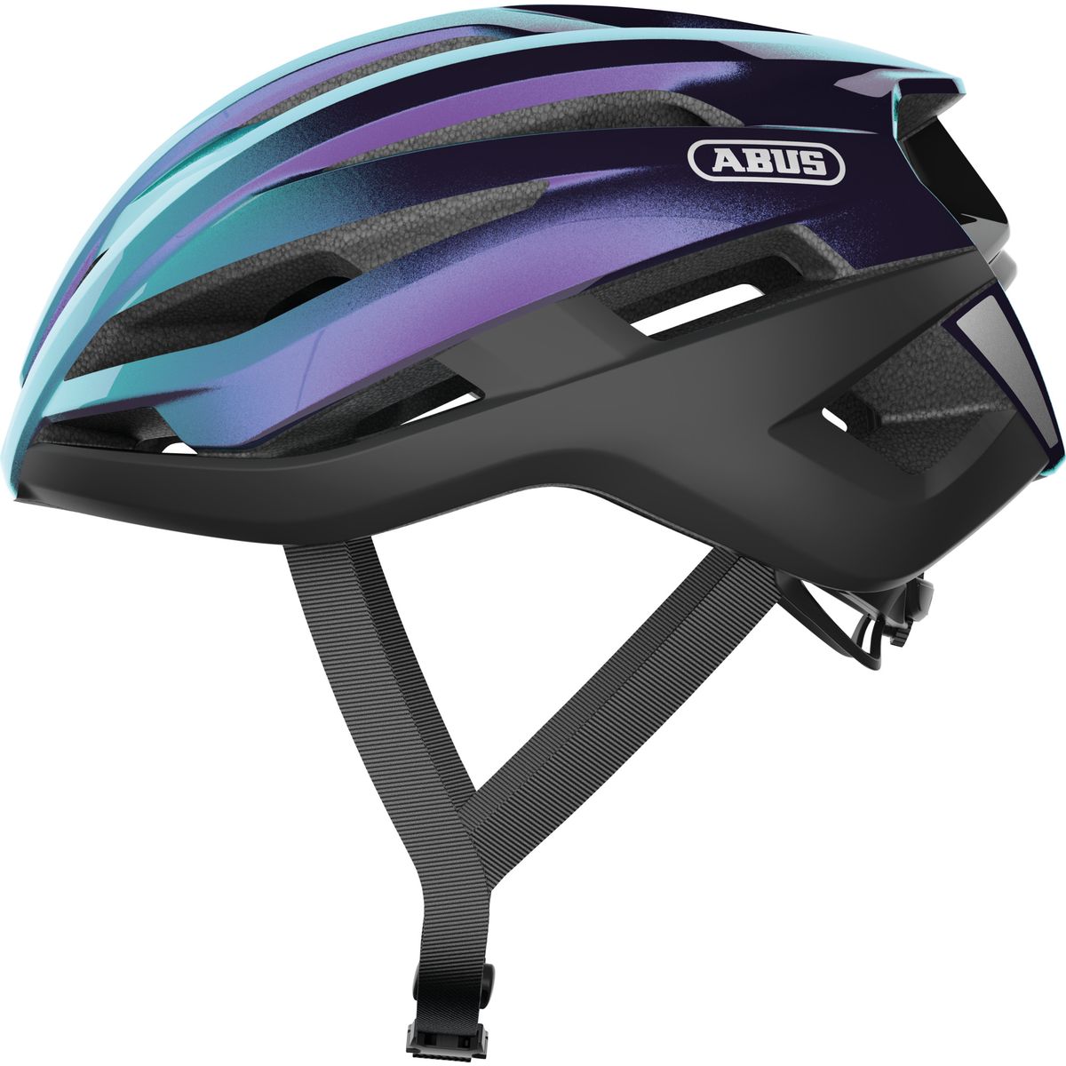 ABUS - Casco Bicicleta Stormchaser Purpura Flip Talla S 51-55cm