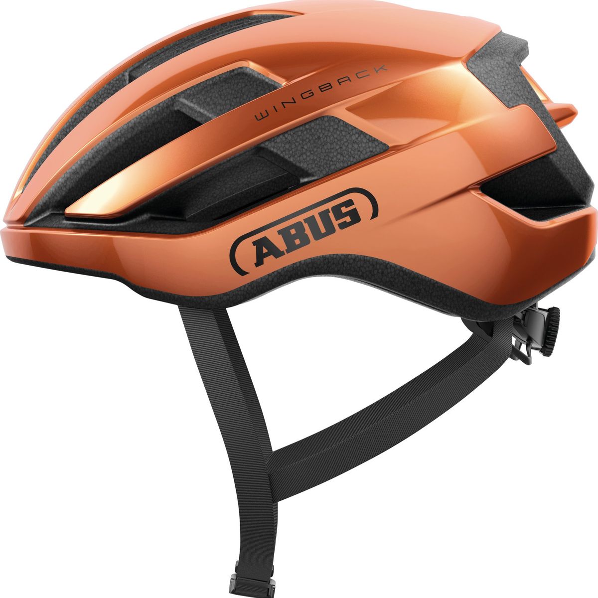 ABUS - Casco Bicicleta Wingback Naranja Talla S 51-55cm