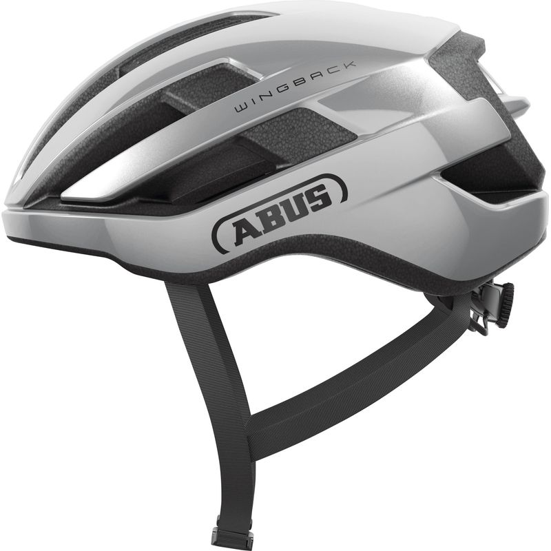 ABUS - Casco Bicicleta Wingback Plata Brillante Talla S 51-55cm