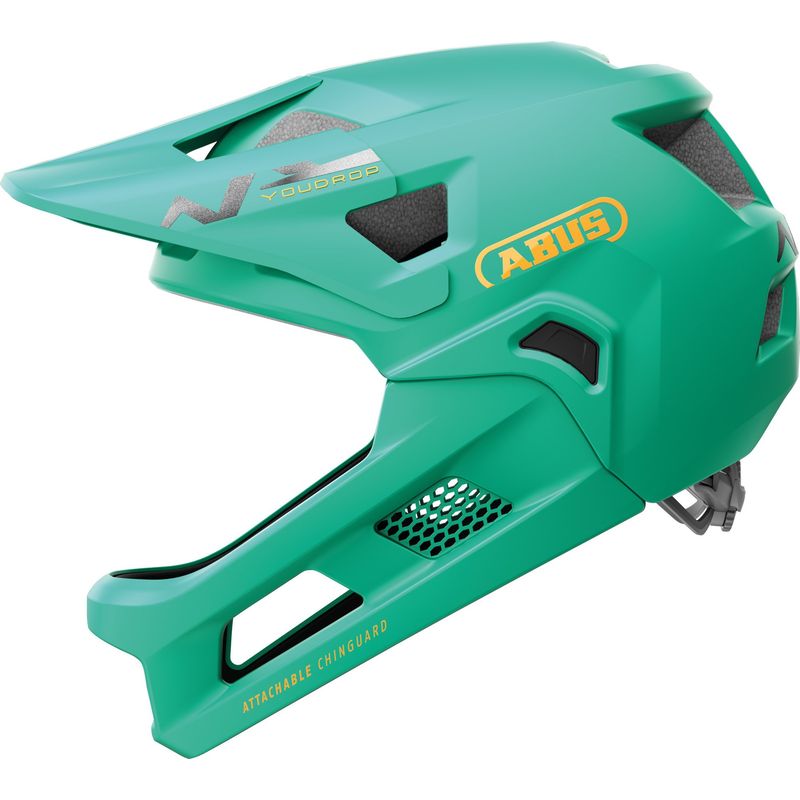 ABUS - Casco Bicicleta Youdrop FF Verde Talla S 48-55cm