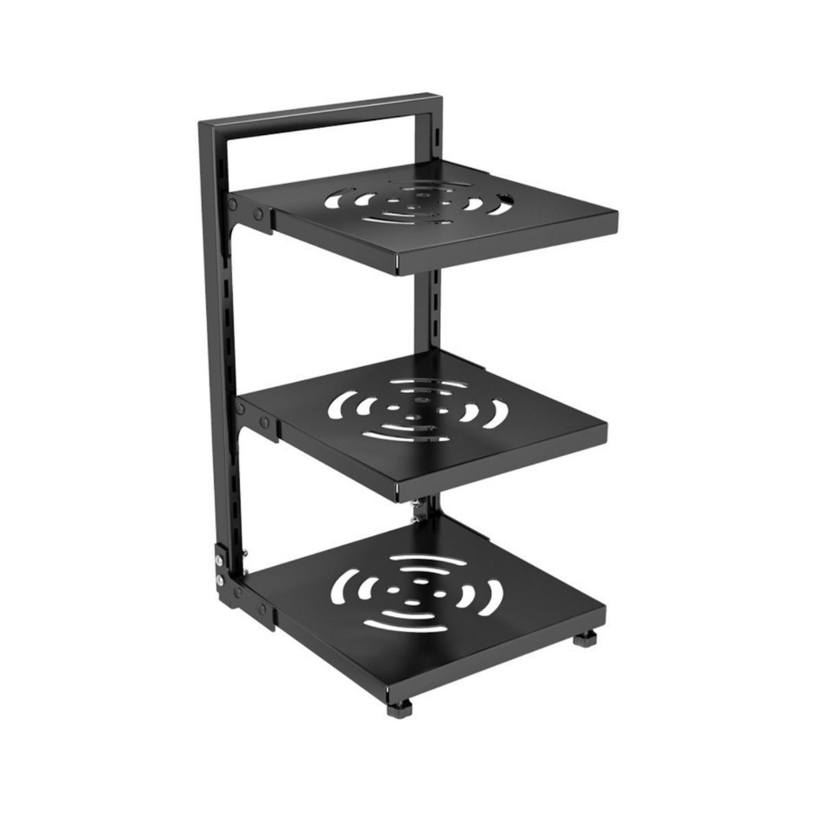 GENERICO - Organizador De Cocina Para Ollas Y Sartenes 3 Niveles Acero TN