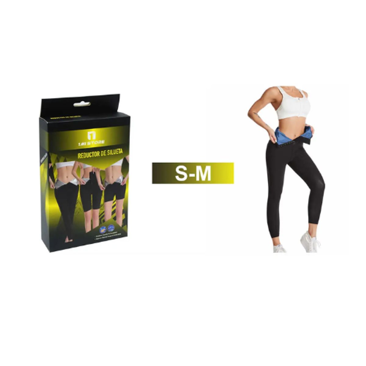 GENERICO - FAJA REDUCTORA DE SILUETA LARGA TALLA S - M