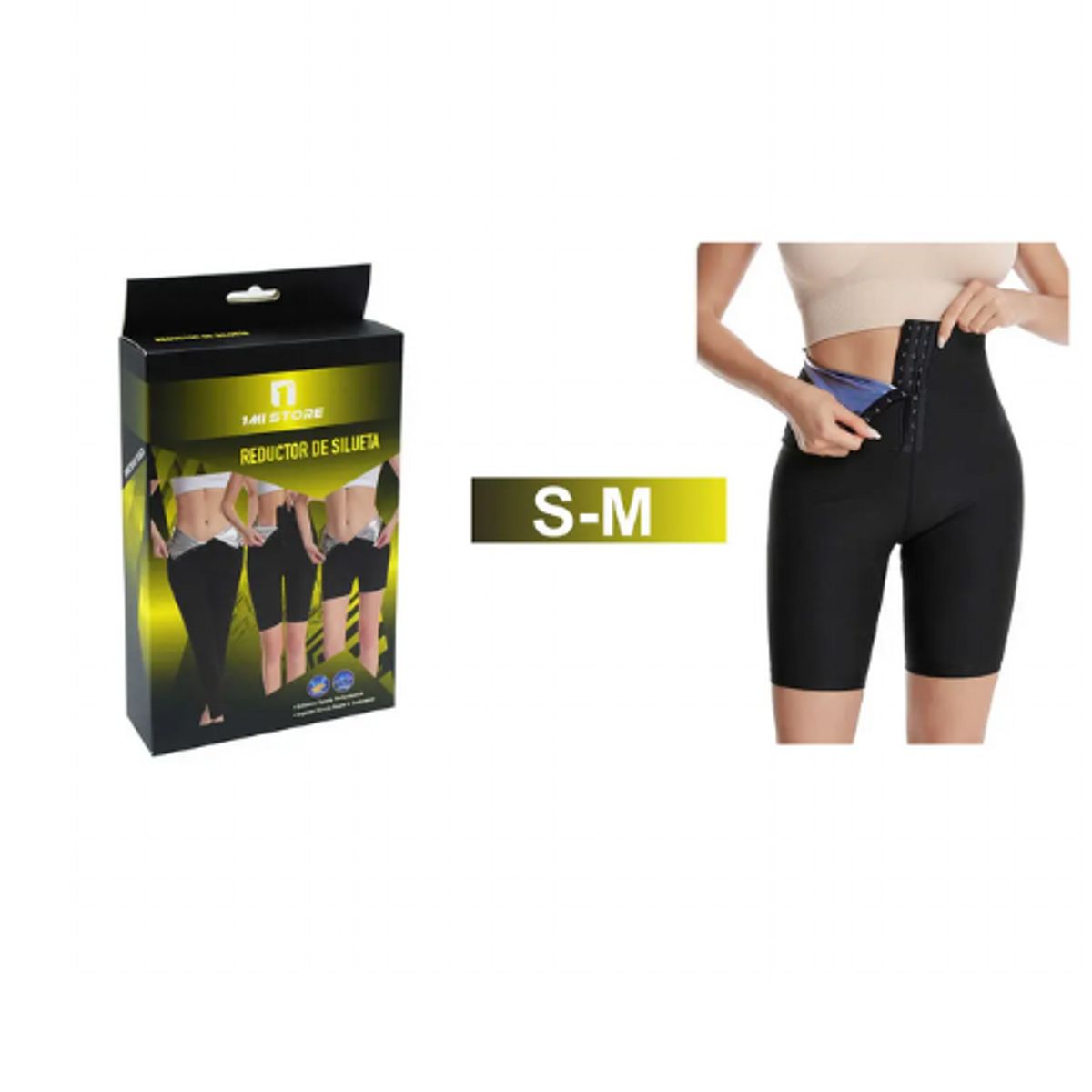 GENERICO - FAJA TERMICA REDUCTOR DE SILUETA TALLA S-M