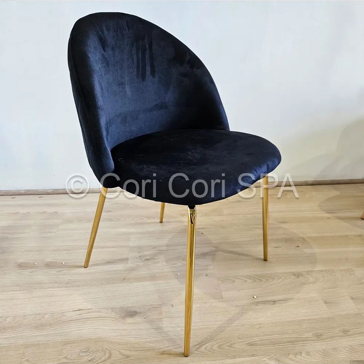 CORI CORI - Silla Bread Gold Negro