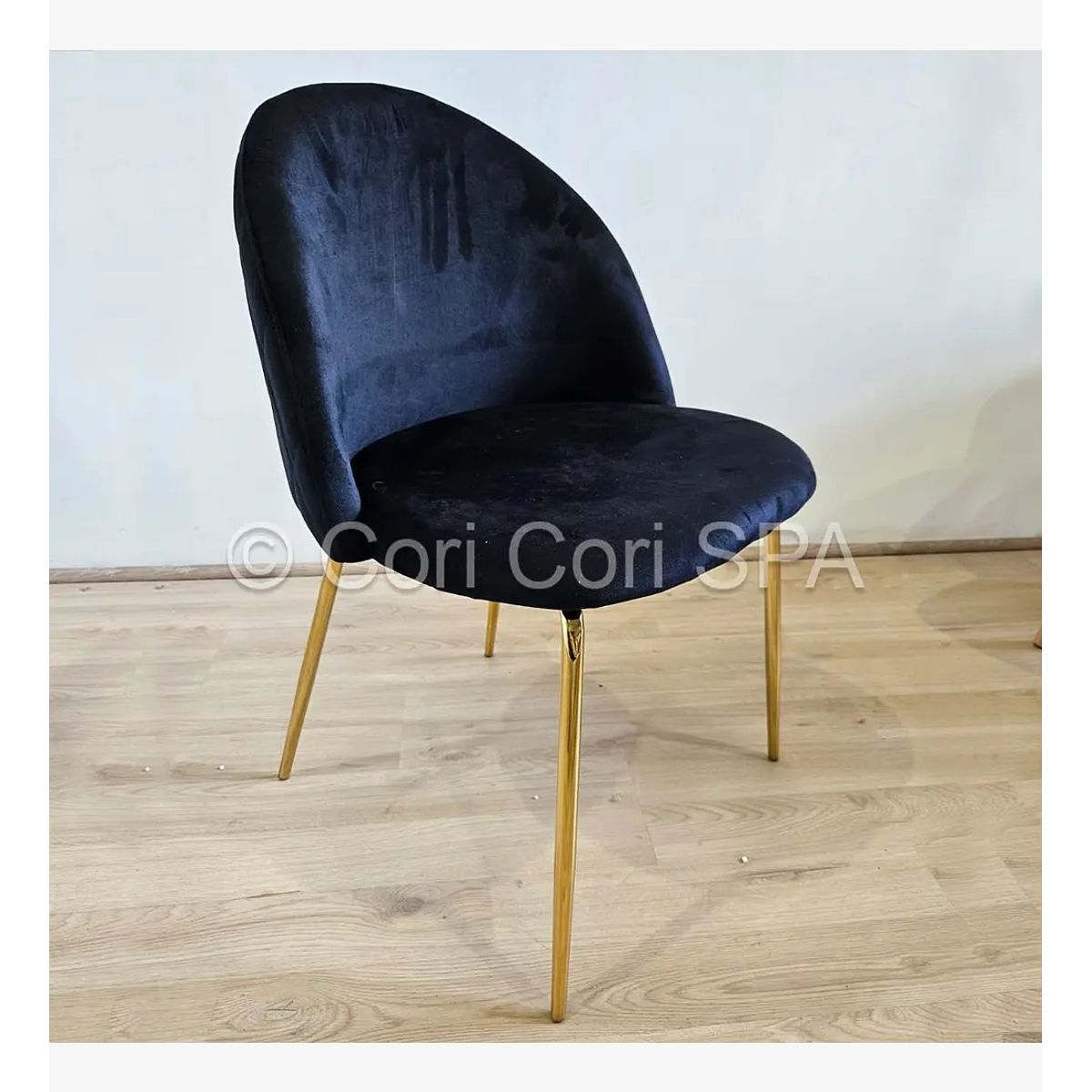 CORI CORI - Silla Bread Gold Negro