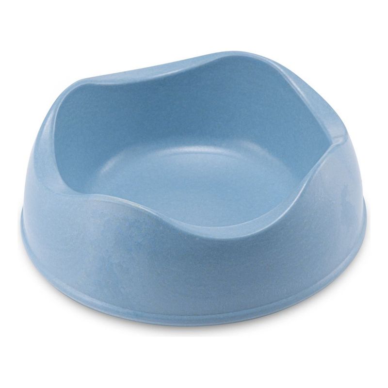 BECO PETS - Plato Beco Bamboo Para Perro Dog Talla S 350ml Azul
