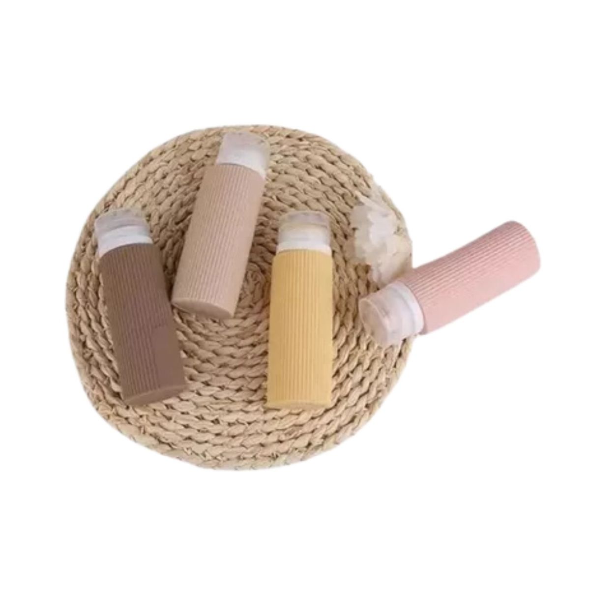 GENERICO - Botellas De Viaje Silicona Portatiles Contenedor 4 Piezas MD